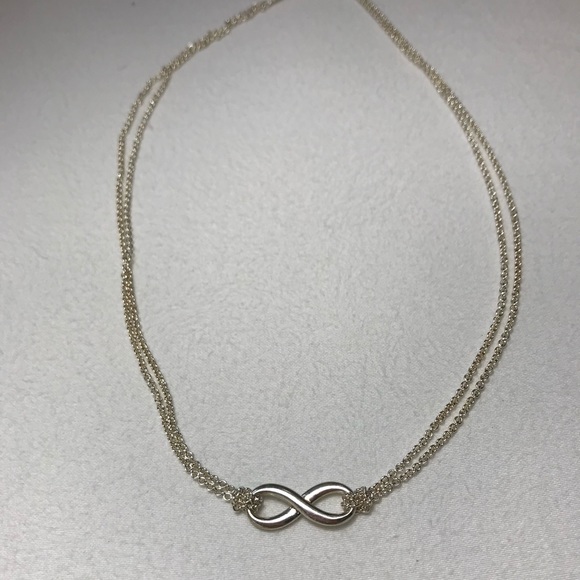 Tiffany & Co Sterling Silver Infinity Pendant - Picture 3 of 3